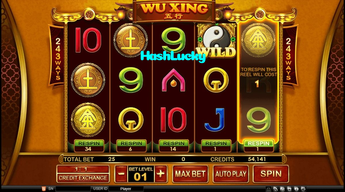 available types of HashLucky bet including pre-match live express and system bets